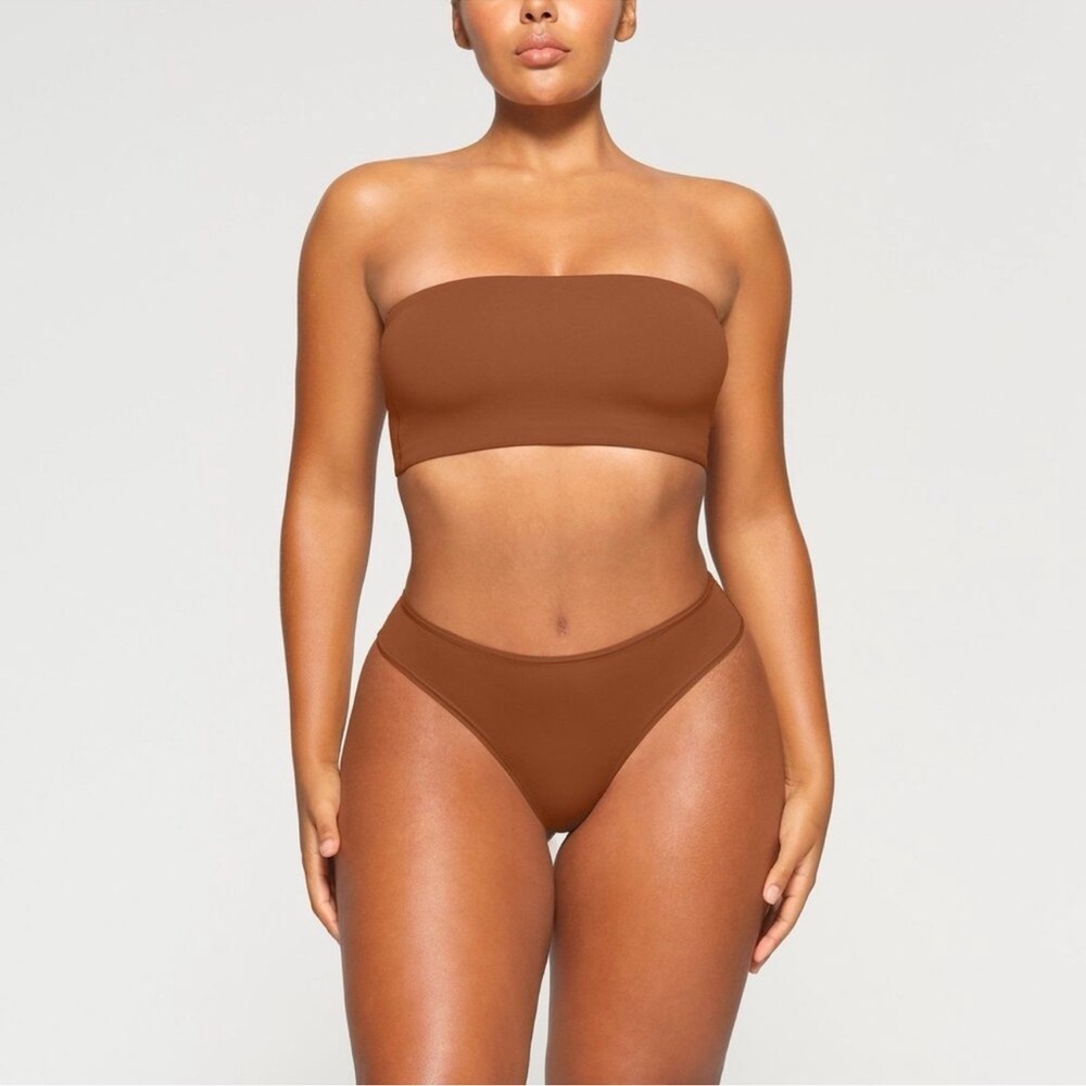 SKIMS Brown Bandeau